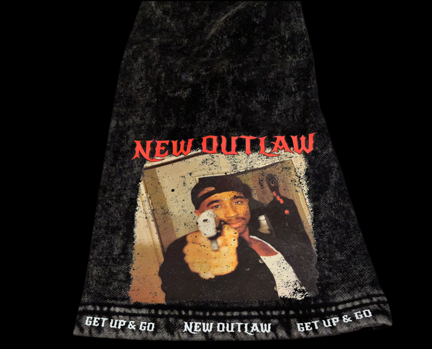 ORIGINAL OUTLAW - NEW OUTLAW DENIM - BLACK SET