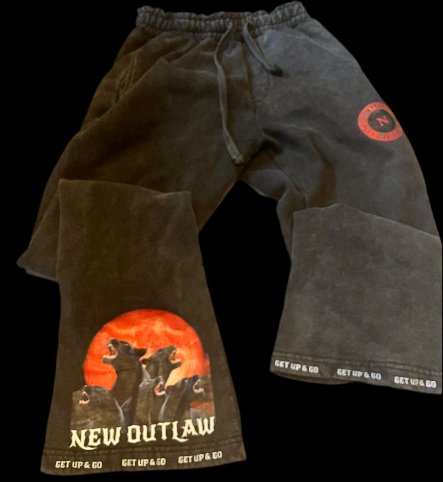 NEW OUTLAW DENIM - GRAPHIC PANTHERS SET