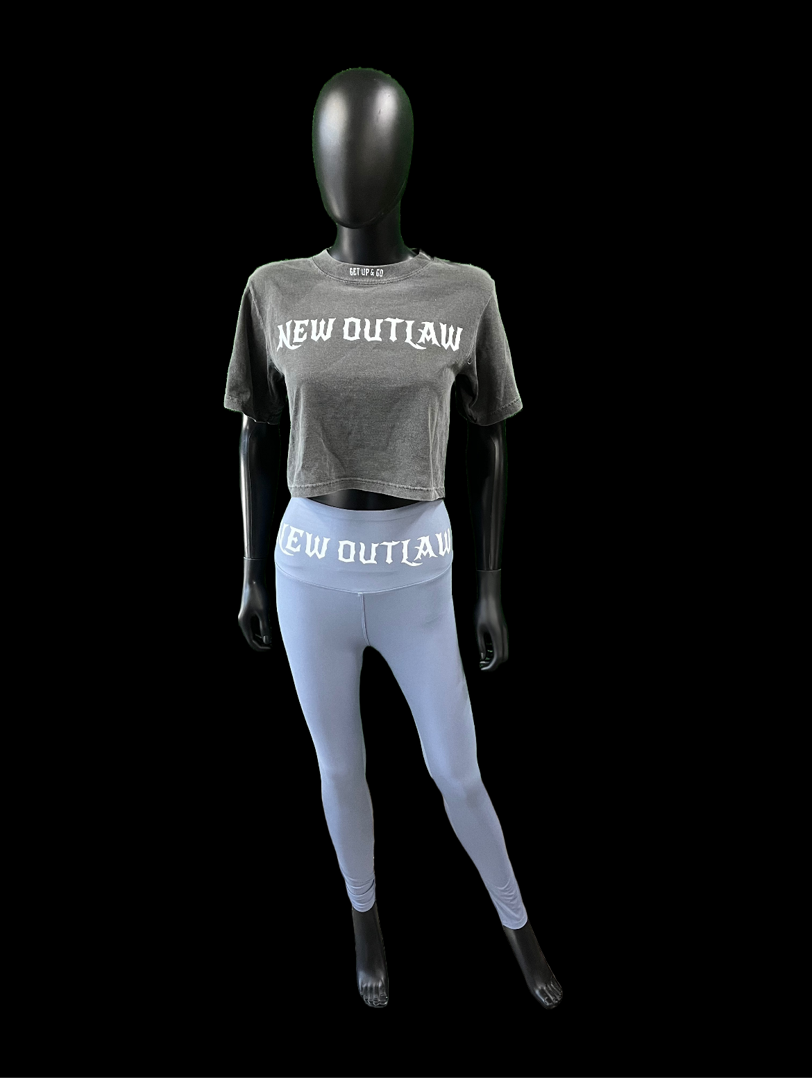 New Outlaw Sportswear Essential Women's High-Waisted - Logo Leggings