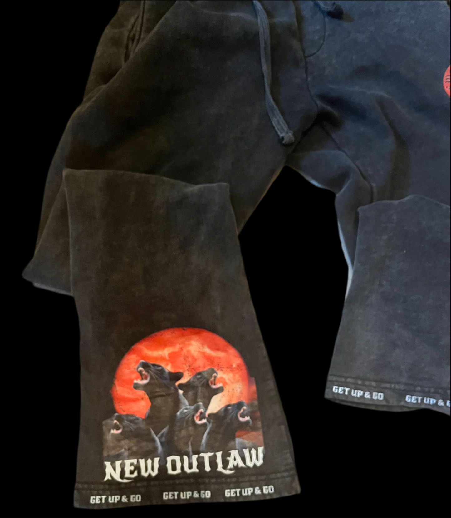 NEW OUTLAW DENIM - GRAPHIC PANTHERS SET