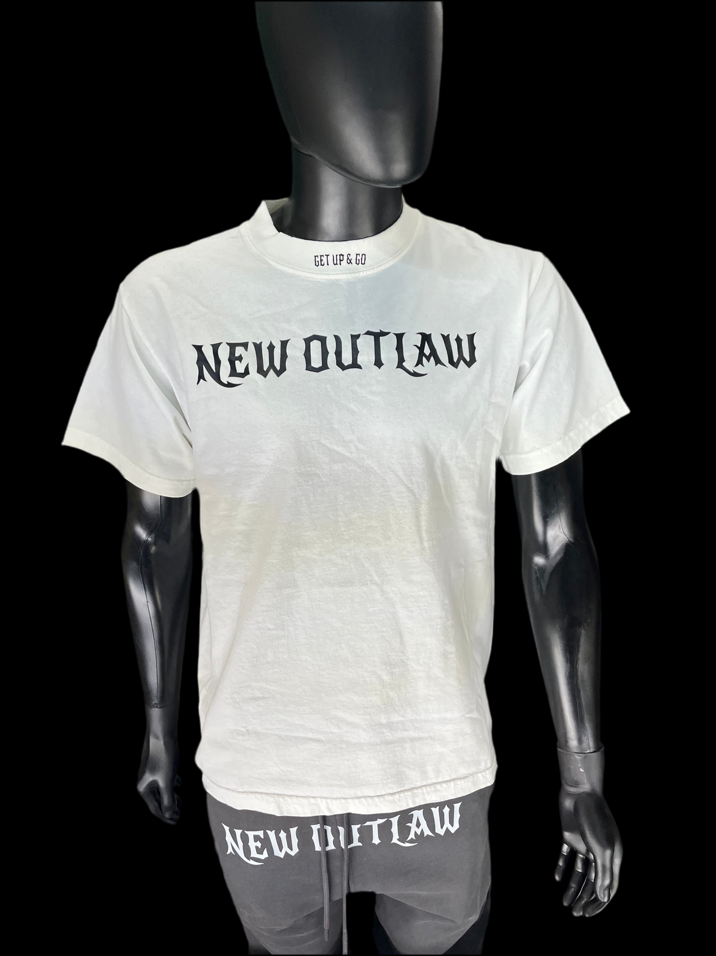 MAX HEAVYWEIGHT - NEW OUTLAW DENIM - WHITE - TEE