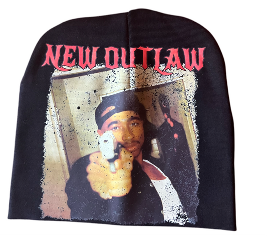 NEW OUTLAW DENIM - O.G ORIGINAL OUTLAW - BLACK - BEANIE