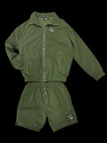 New Outlaw Denim Olive Woven Track Set