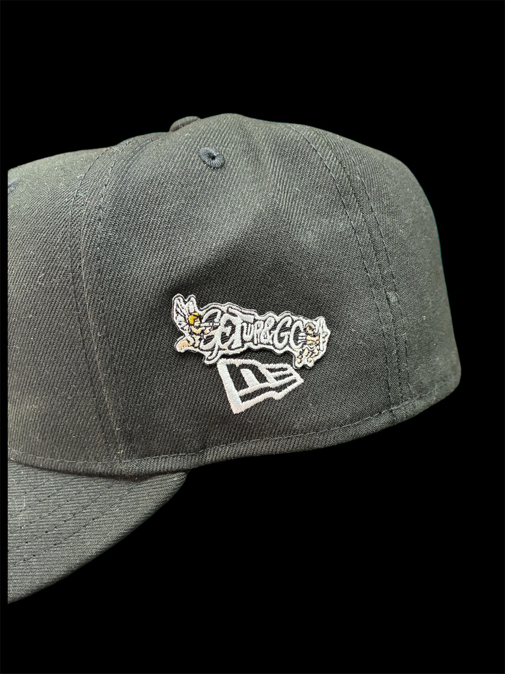 Original New Outlaw Denim Blackout New Era fitted cap