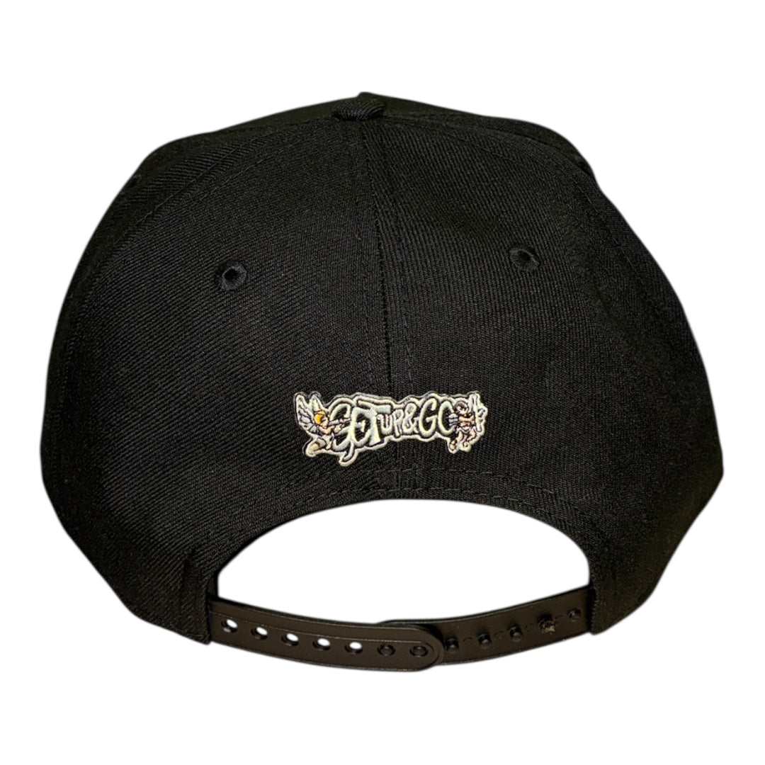 Original New Outlaw Denim Black New Era snapback